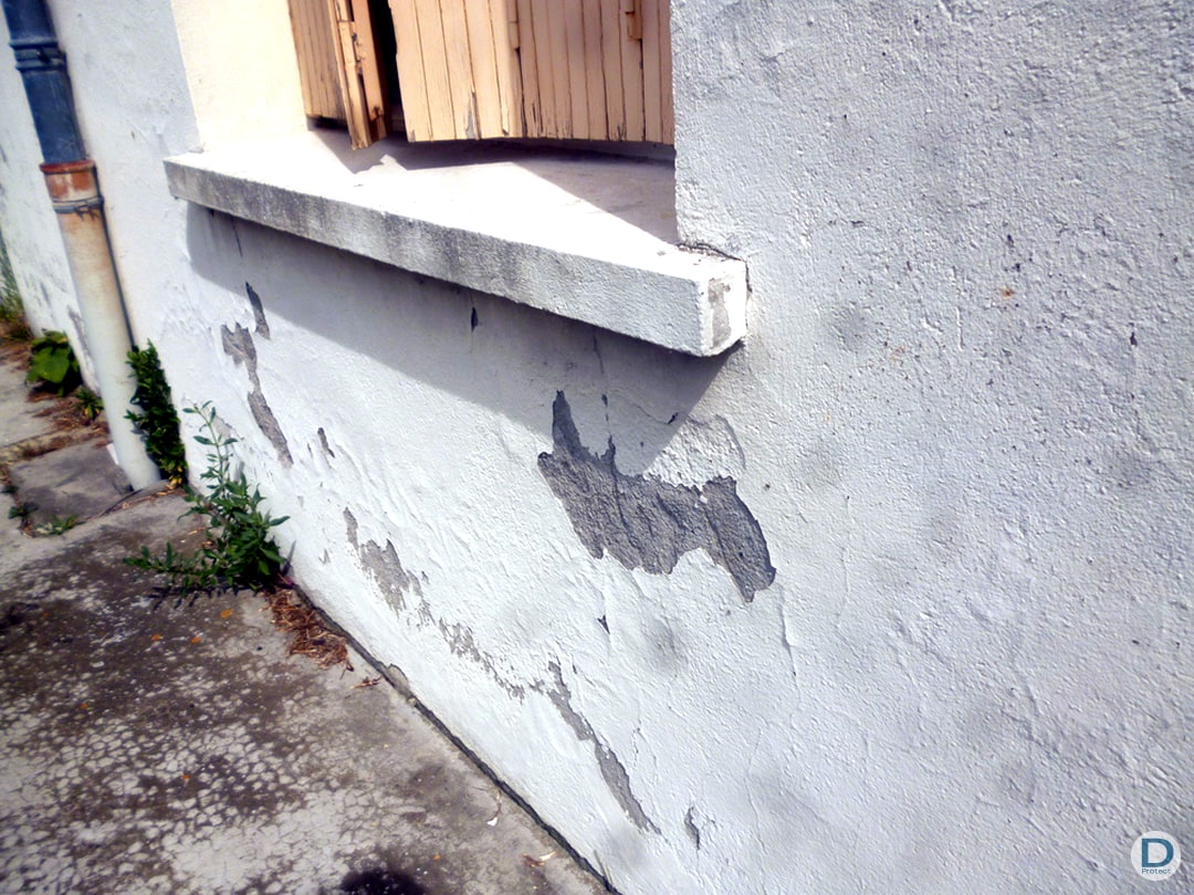 Protection mur blanc